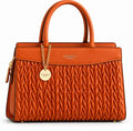 Borsa Herisson Firenze Arancio – Lavorazione Intrecciata