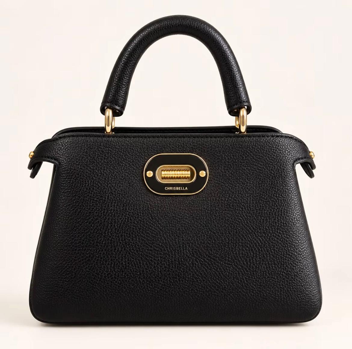Borsa Chrisbella Nera con Tracolla