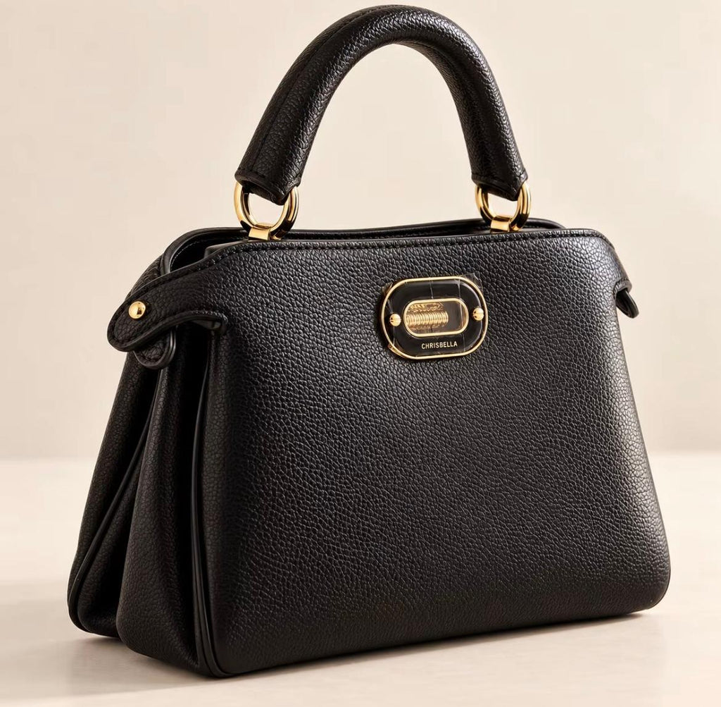 Borsa Chrisbella Nera con Tracolla