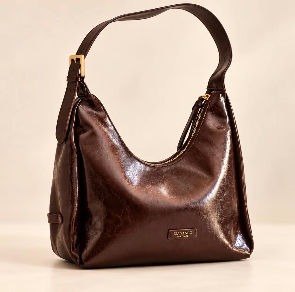 Borsa Diana&Co Firenze a Spalla – Marrone
