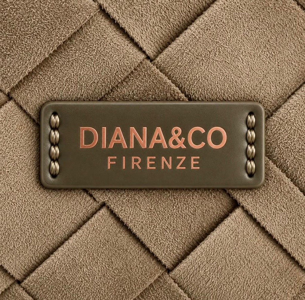 Borsa Diana&Co Firenze Intrecciata – Verde Oliva